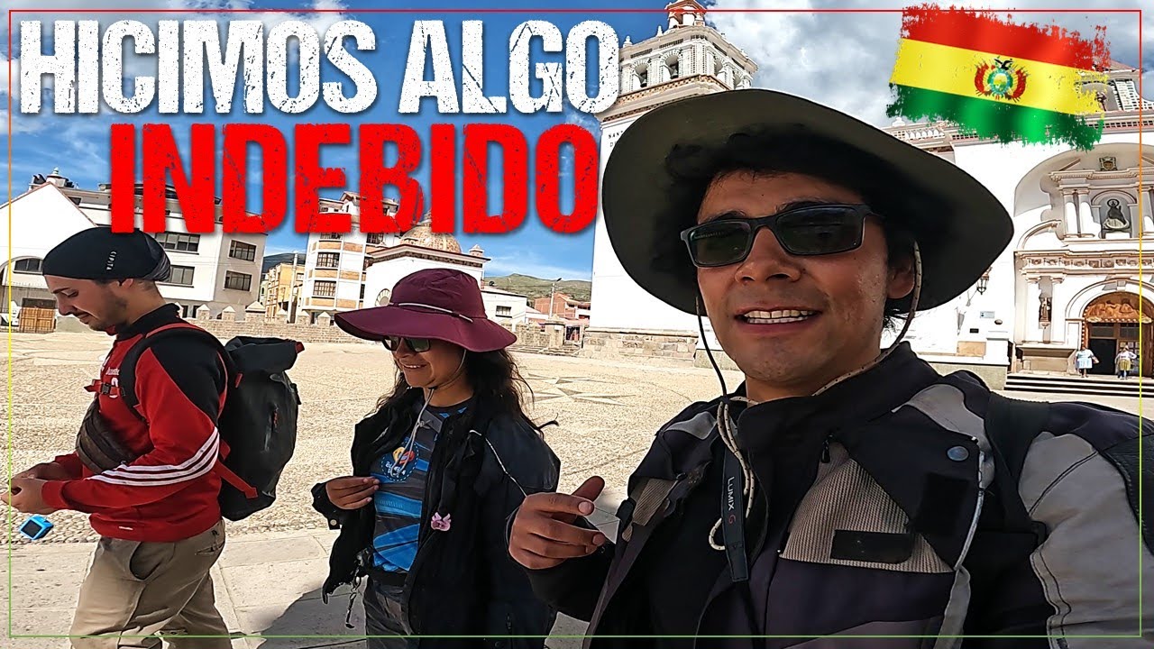 ⚠️ ARGENTINO ATACADO EN COPACABANA BOLIVIA [NADAMOS en el LAGO TITICACA] // C195 Viaje en SIDECAR 🏍️