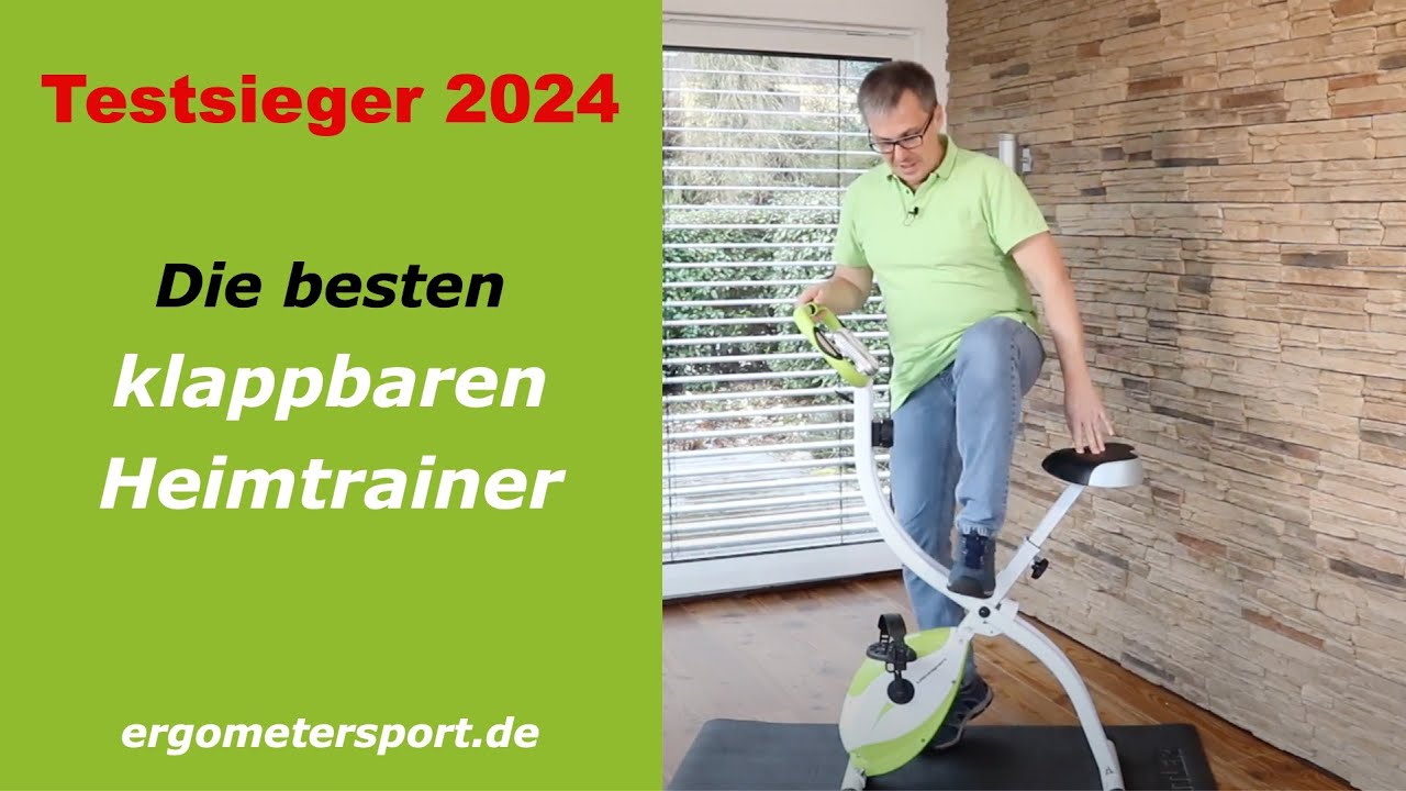 Klappbare Heimtrainer Testsieger 2024 #ergometersport