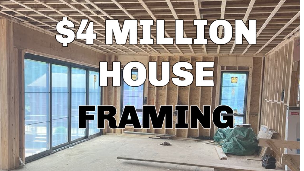 Framing a 4 Million Home - Behind the Scenes of Building a Luxury Mansion