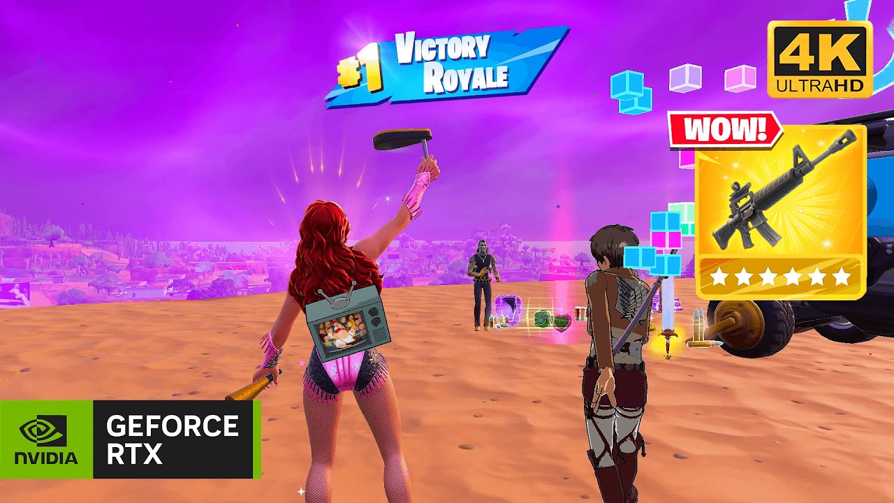 Fortnite Zero Build Gameplay in Chapter 7
