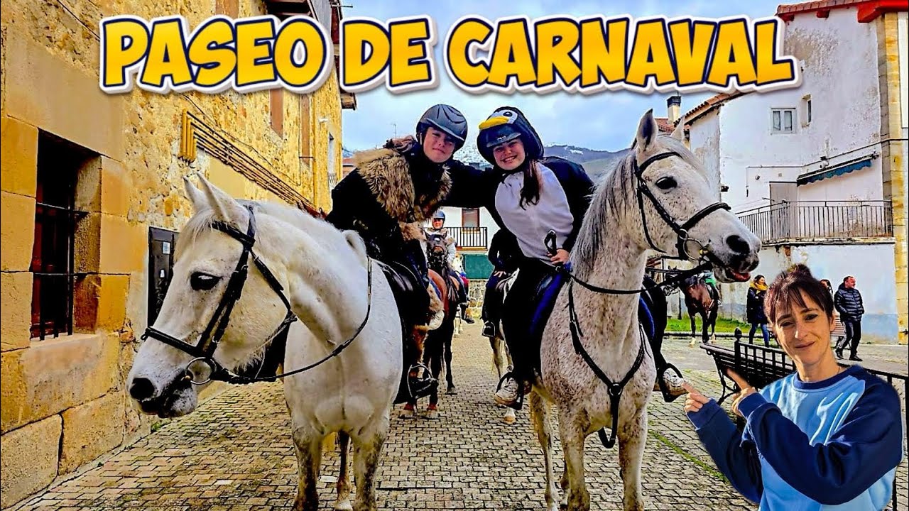Paseo de Carnaval en la hípica 🐴 