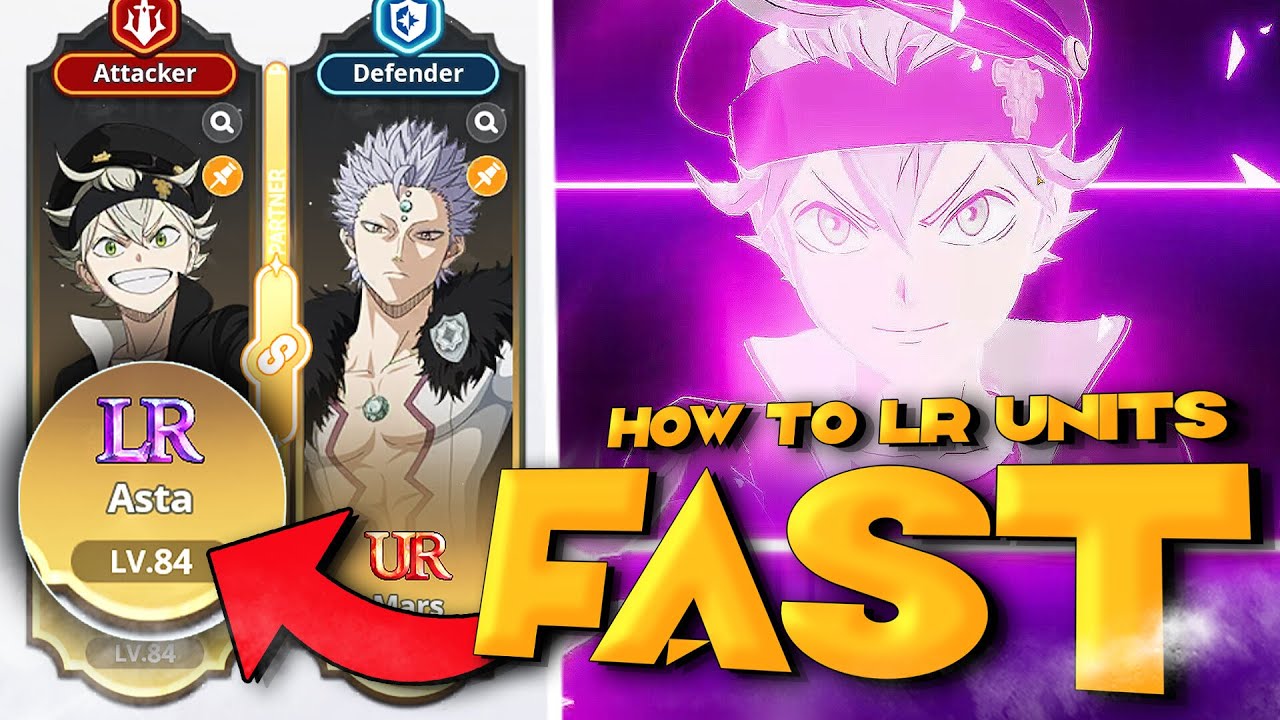 HOW TO AWAKEN UNITS TO LR FAST!!!! BOND SYSTEM F2P GUIDE!! (Black Clover Mobile)