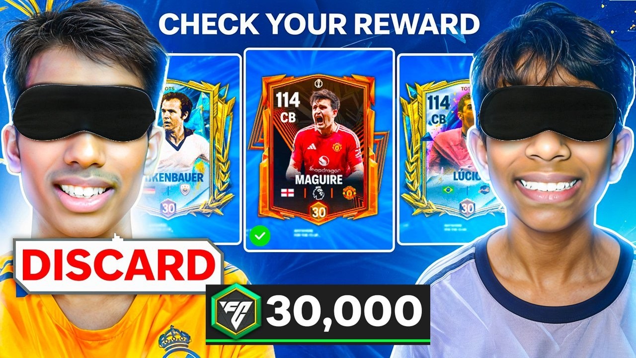 30,000 FC Point BLINDFOLDED Packs + Market Picks Gone WRONG! - FC Mobile