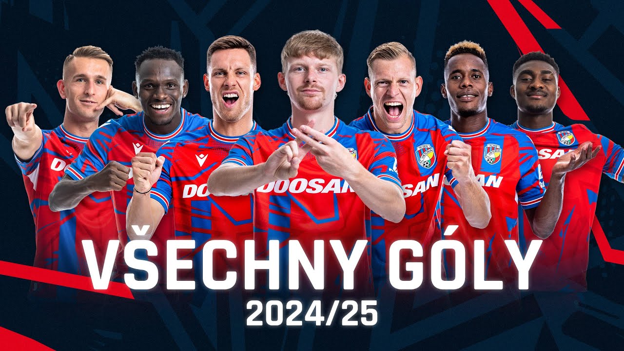 Všechny góly FC Viktoria Plzeň v sezoně 2024/25