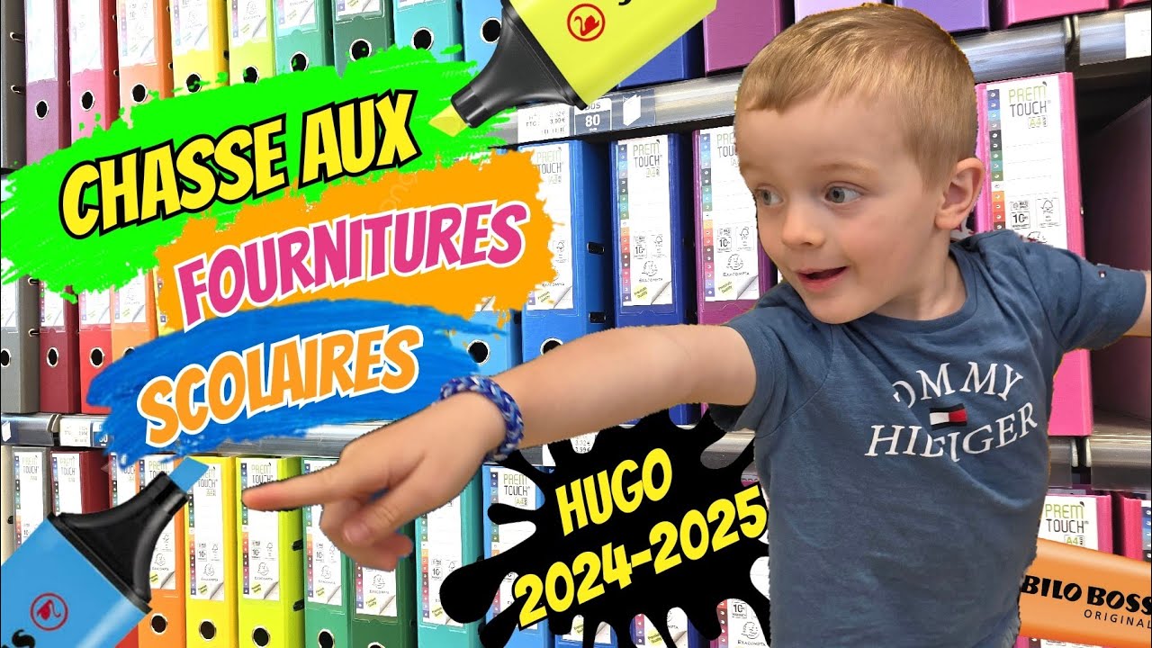 [Back to School] Première chasse aux Fournitures scolaires 2024-2025