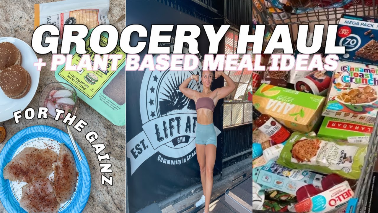 GROCERY SHOP WITH ME! | haul, kitchen tour, reading labels, & meal ideas!