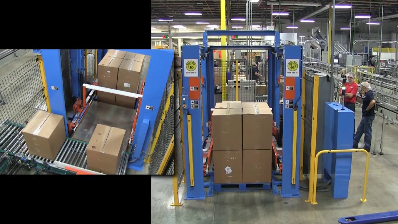 Arpac 500 Series Conventional Palletizer Palletizing Boxes | ProPac.com