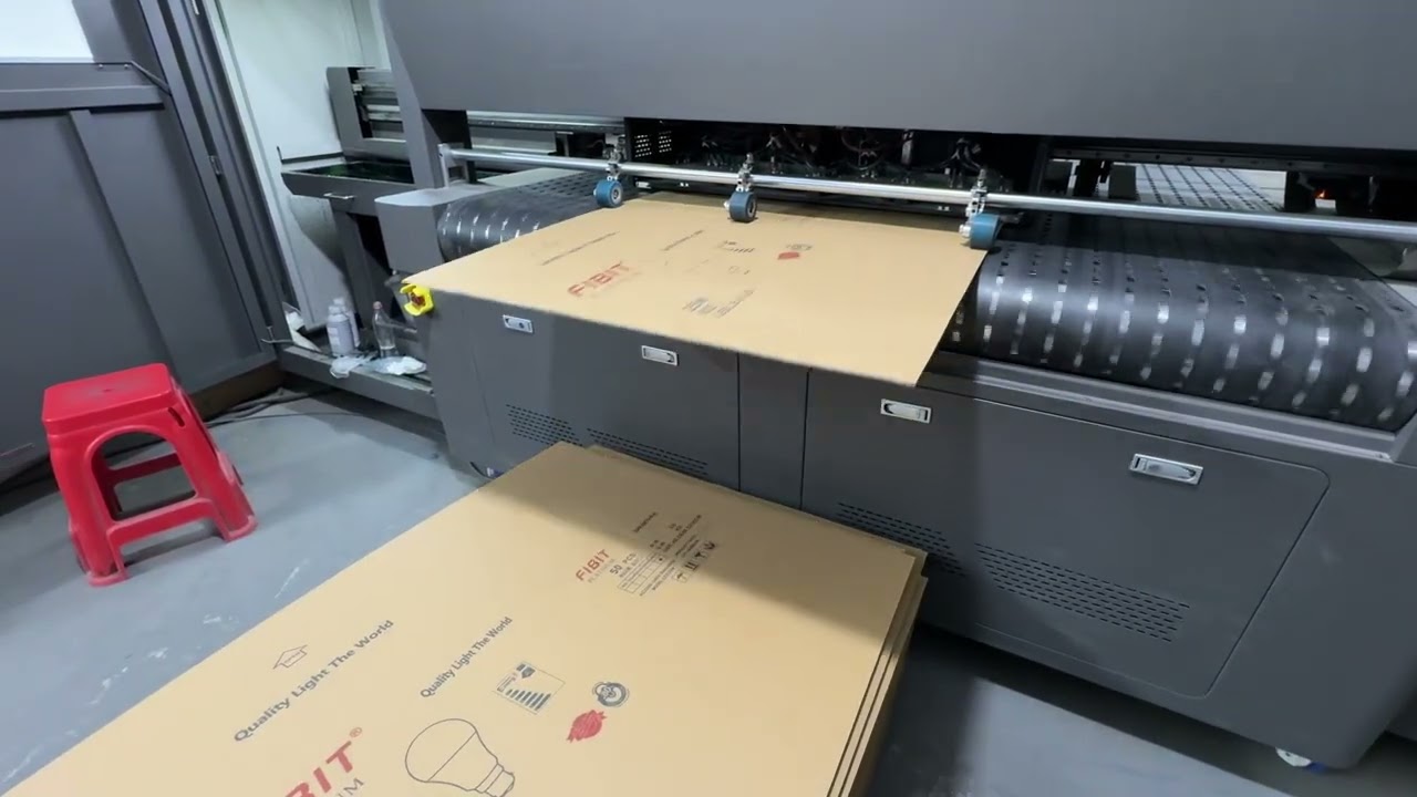 Sunthinks single pass corrugated printer, digital printing machine for carton box
