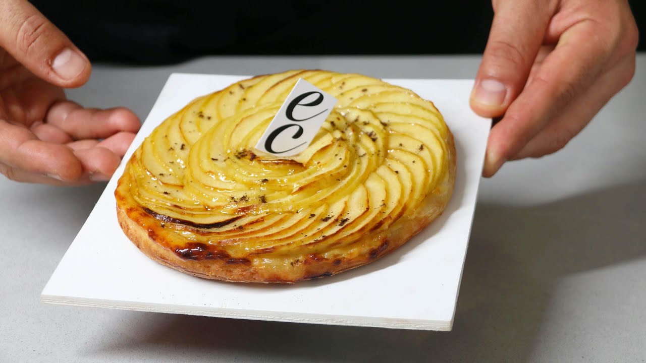 Hojaldre de manzana y Crema Pastelera / Apple puff pastry and Pastry Cream