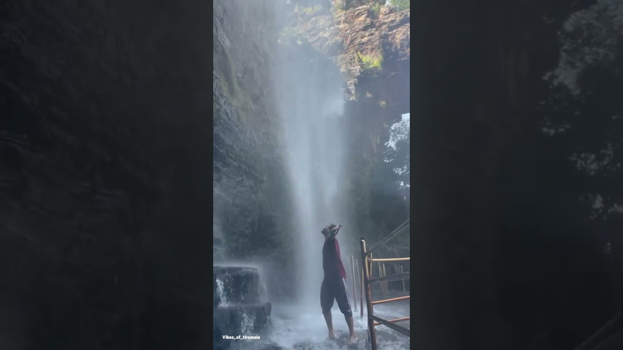 Talakona waterfall tirupati #talakona #waterfall