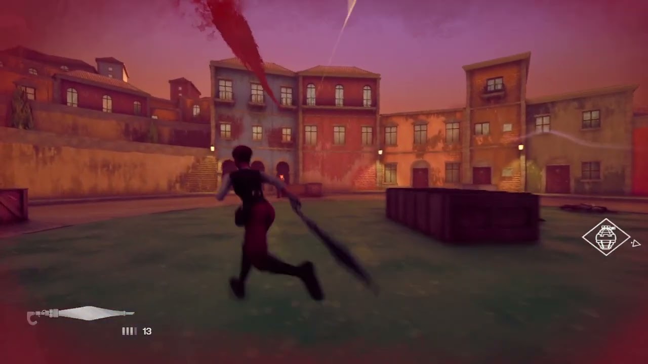 gameplay lady umbrella