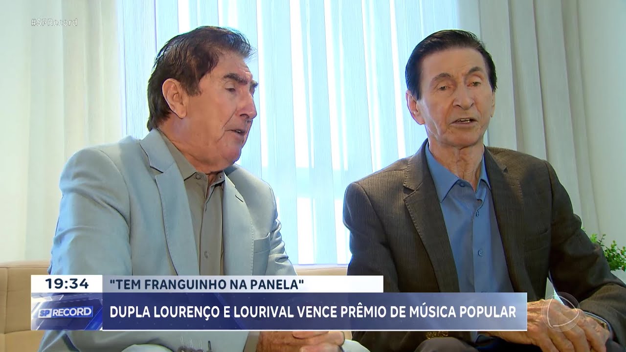 Dupla sertaneja Lourenço e Lourival vence Prêmio da Música Popular Brasileira