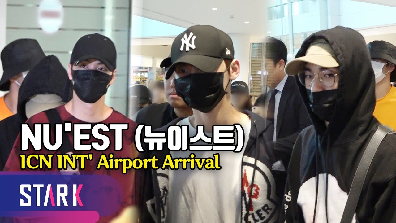 NU'EST, 20190915_ICN INT' Airport Arrival (뉴이스트, 마스크로 가려도 존재감 폭발)