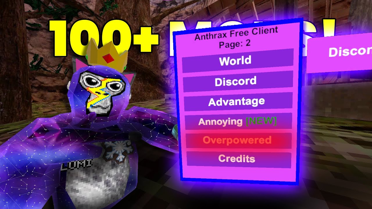 The BEST Ghost Trolling Mod Menu for GORILLA TAG... *100+ MODS!*
