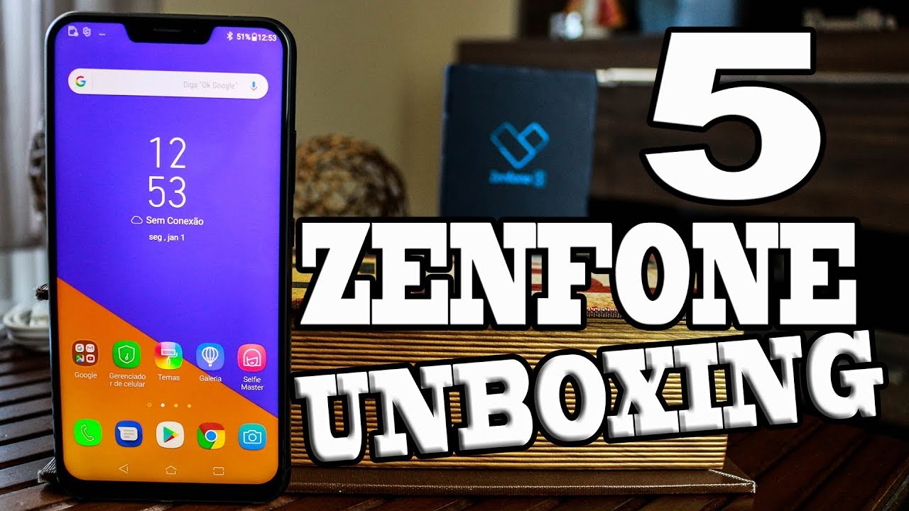 O SENSACIONAL ZENFONE 5 | UNBOXING BRASIL | PRIMEIRAS IMPRESSÕES