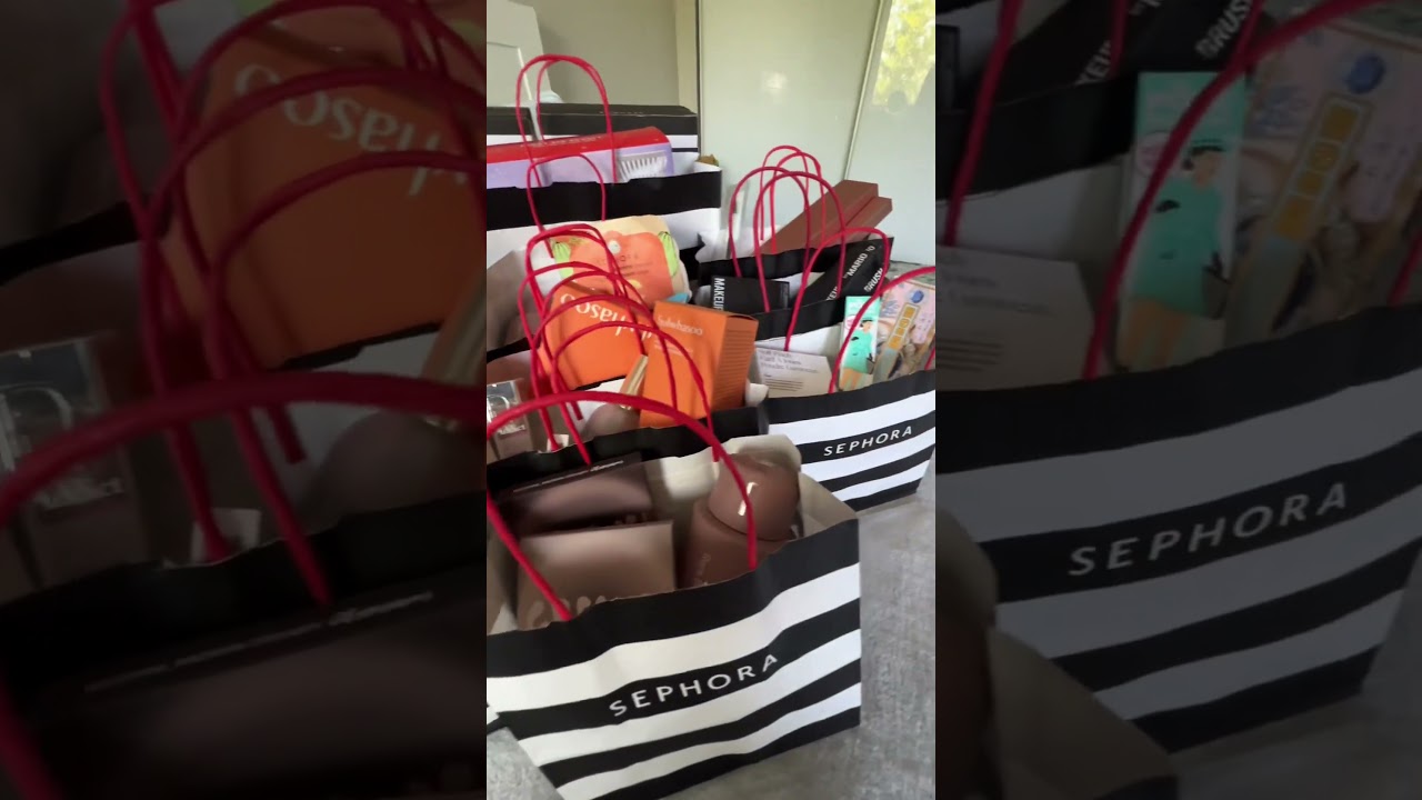 day in the life of a sephora addict #shorts #makeup #shopping