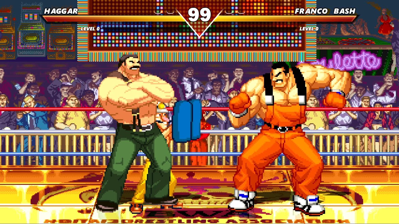 Mike Haggar Vs Franco Bash - Capcom Vs Snk Epic Fight !