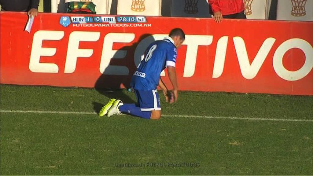 Las expulsiones de Unión. Huracán 1 - Unión 0. Fecha 41. B Nacional. FPT