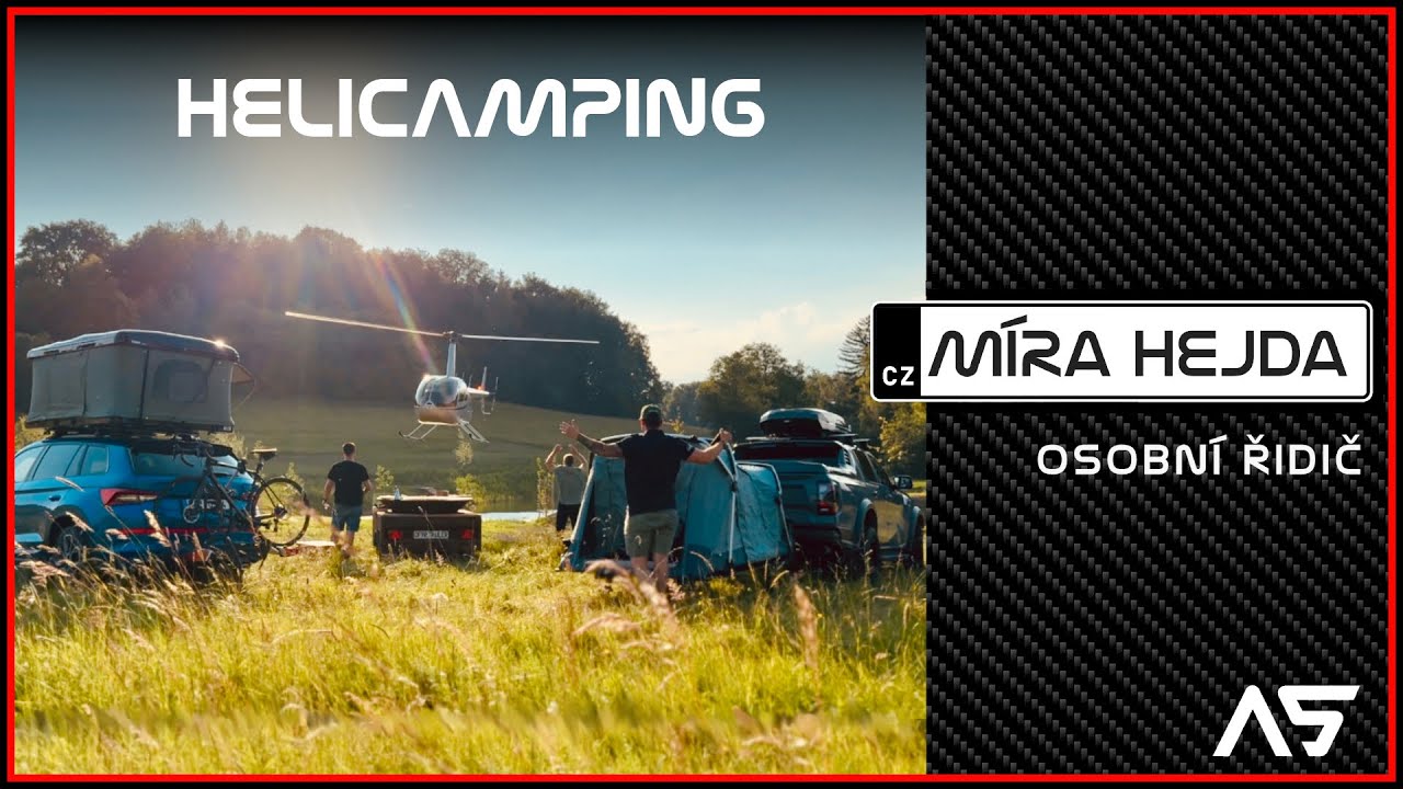 TEST: Ford Ranger Raptor a helicamping! Cože?!