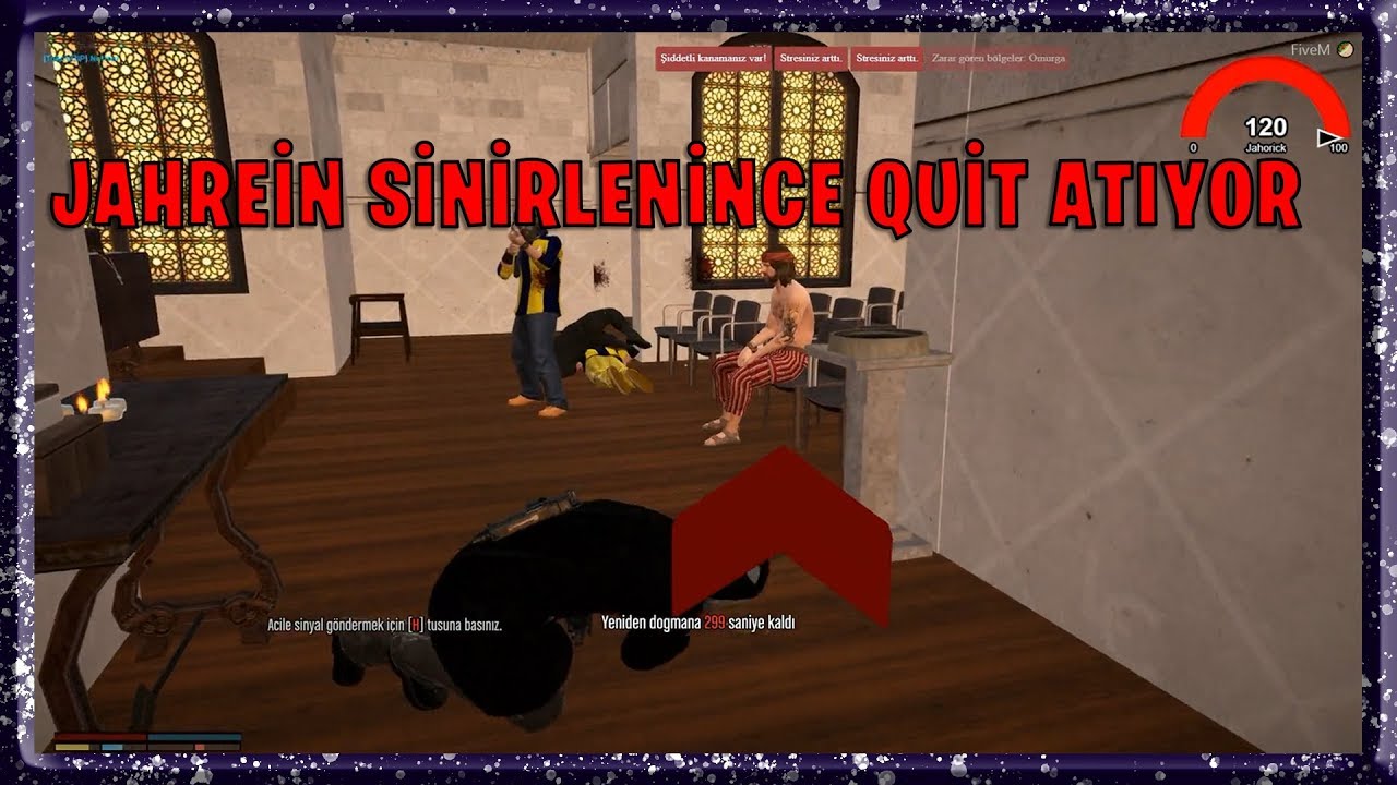 Jahrein Vorp' da Sinirleniyor Rage Quit Atıyor
