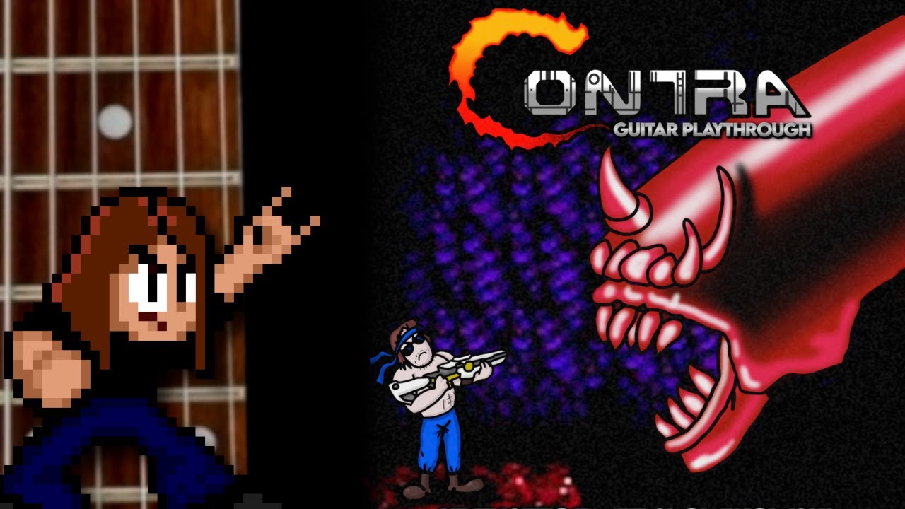 CONTRA (NES) Guitar Playthrough (revised version)