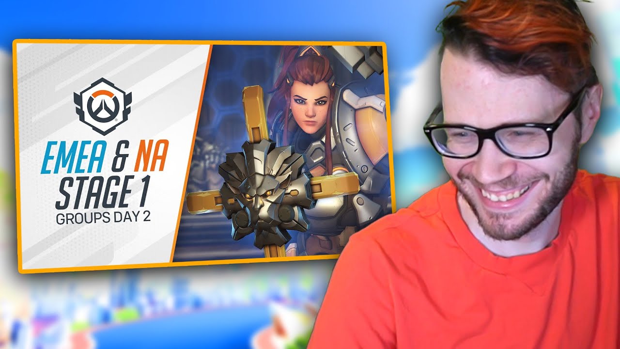 Emongg Reacts to OWCS 2024 | EMEA & NA Stage 1 - Groups Day 2