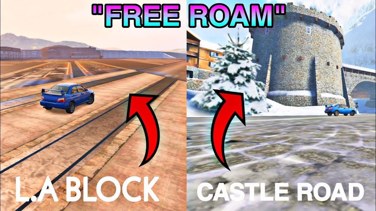 All spots to leave the map|CarX Drift Racing by street :D