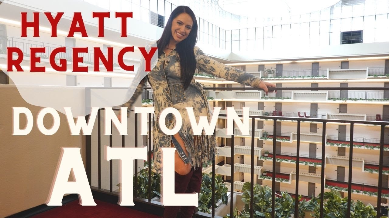 Hyatt Regency Downtown Atlanta Tour