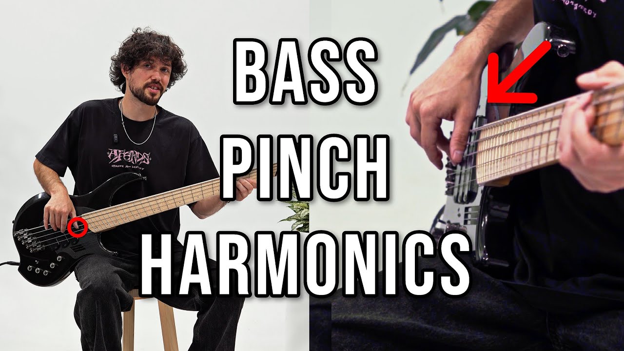 How to play Bass Pinch Harmonics