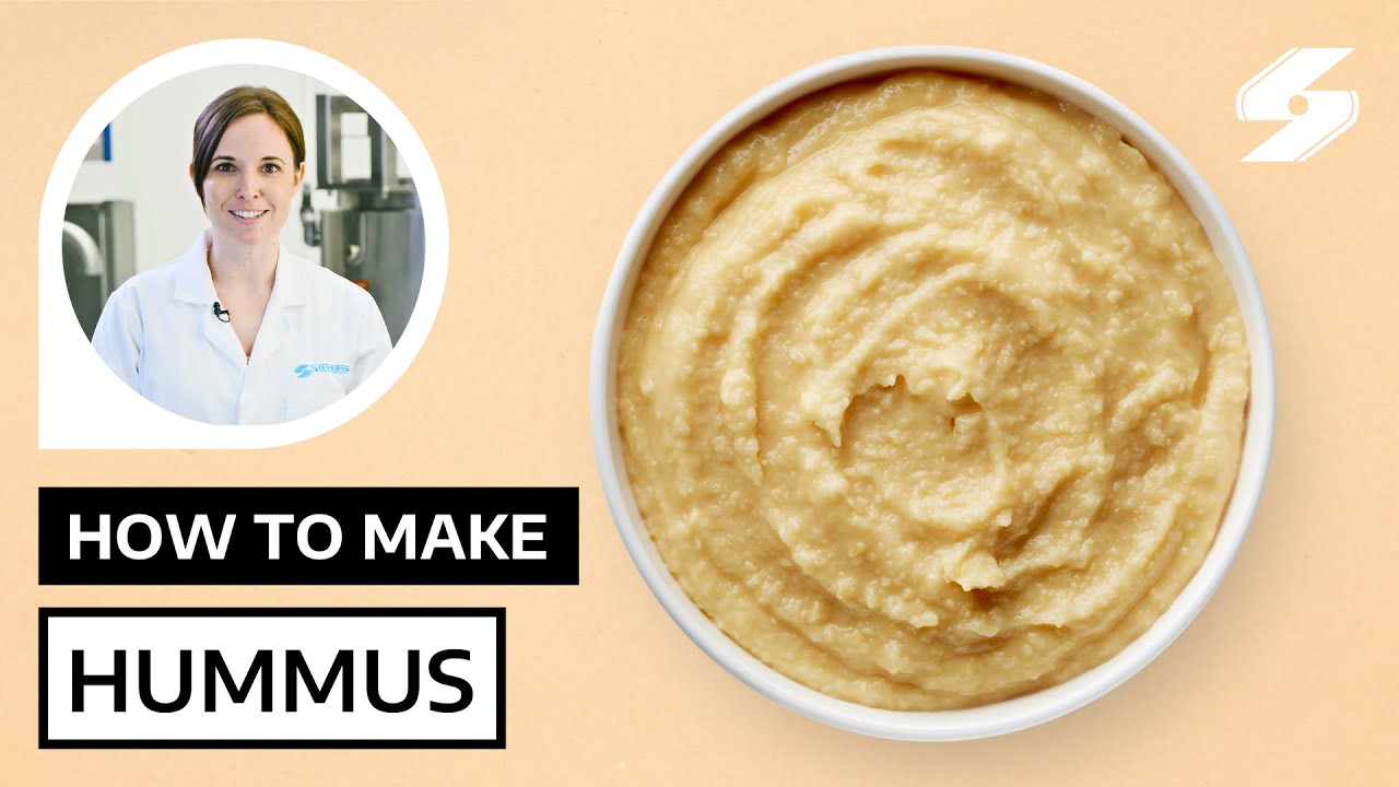 How to Manufacture Hummus