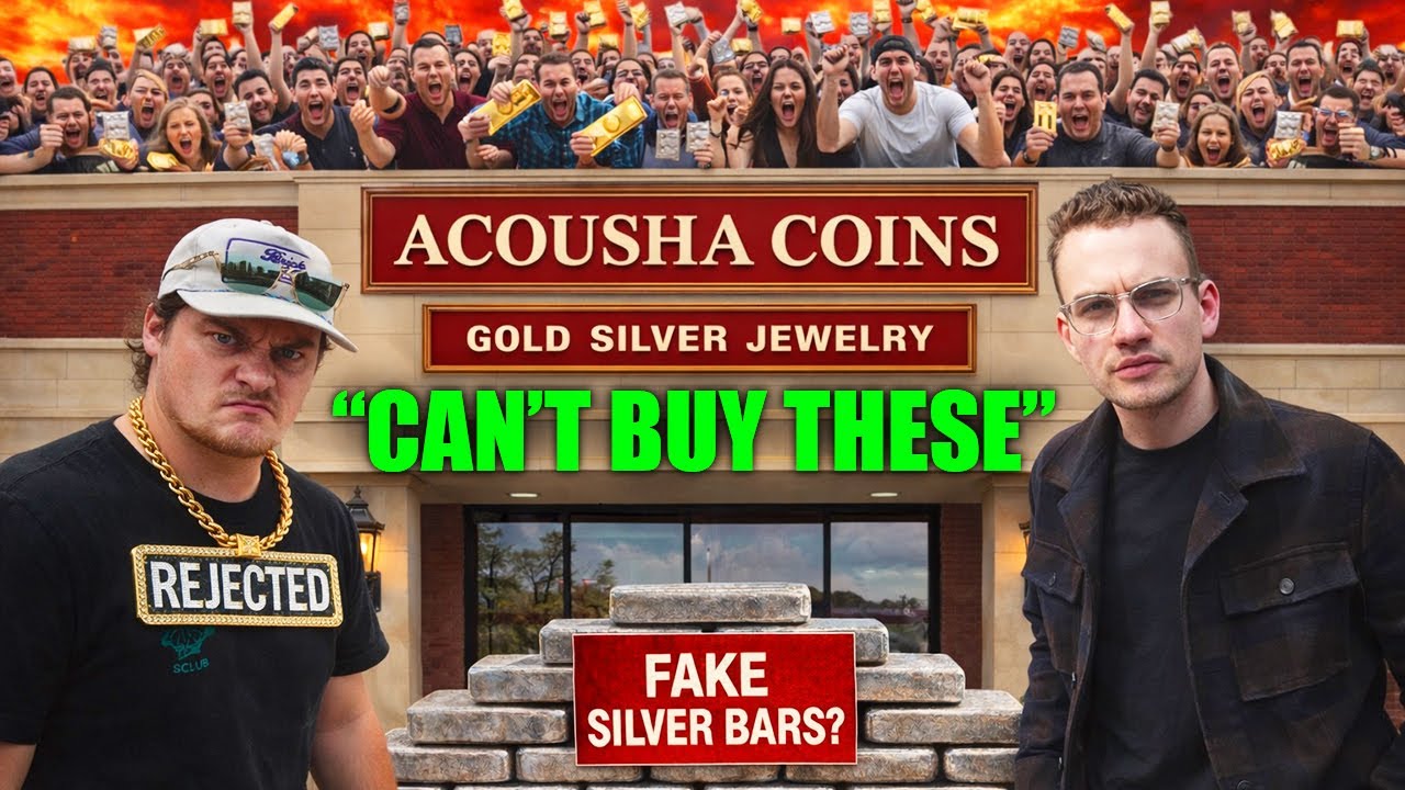 ARE HIS SILVER BARS FAKE?!? ($20,000 SILVER NEGOTIATION)