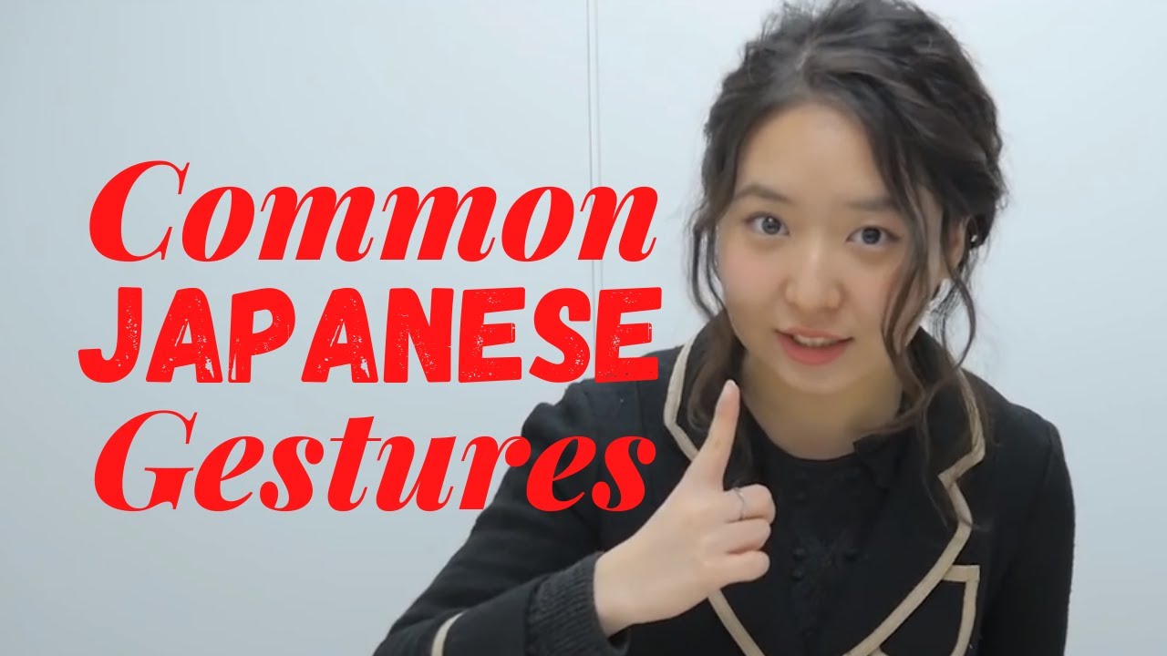 Common Japanese Gestures & Body Language  - LIVE JAPAN