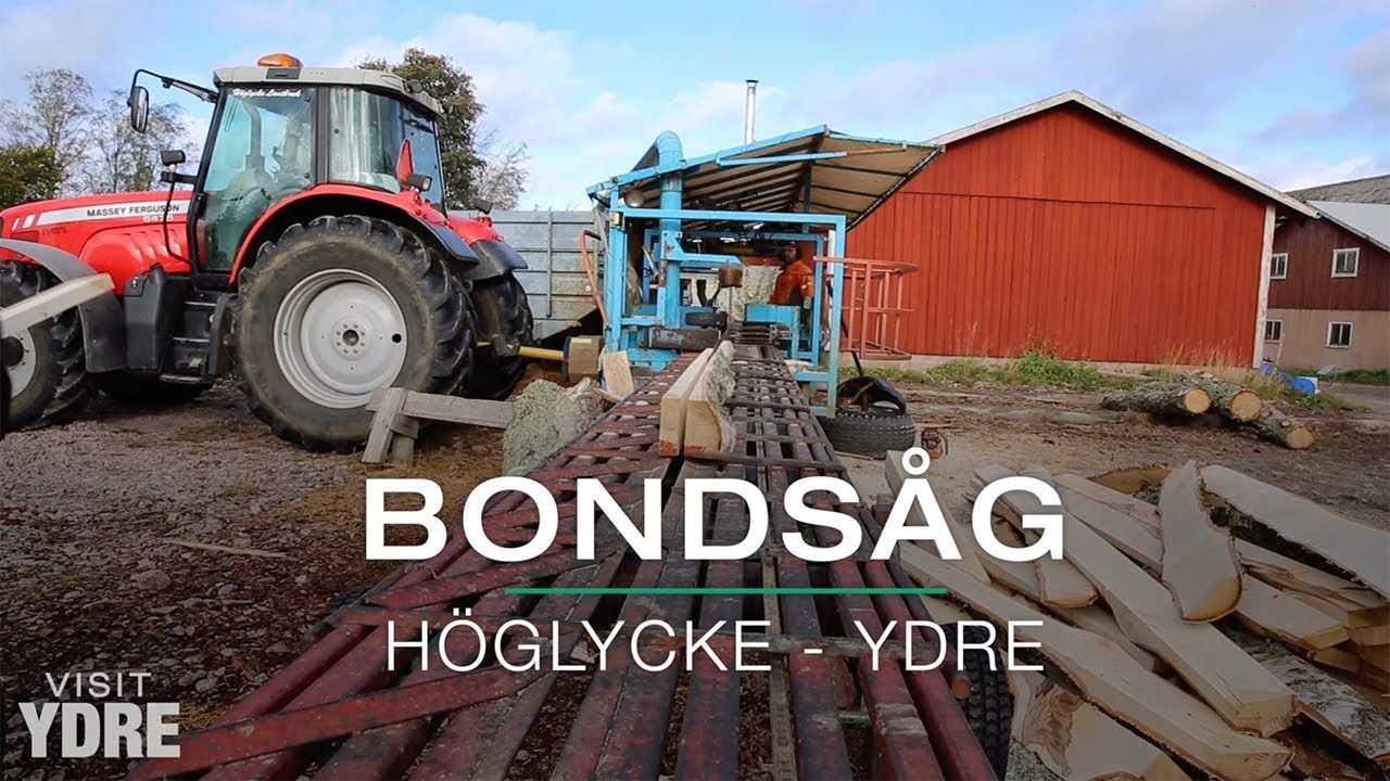 Bondsåg hos Höglycke Farming, Ydre