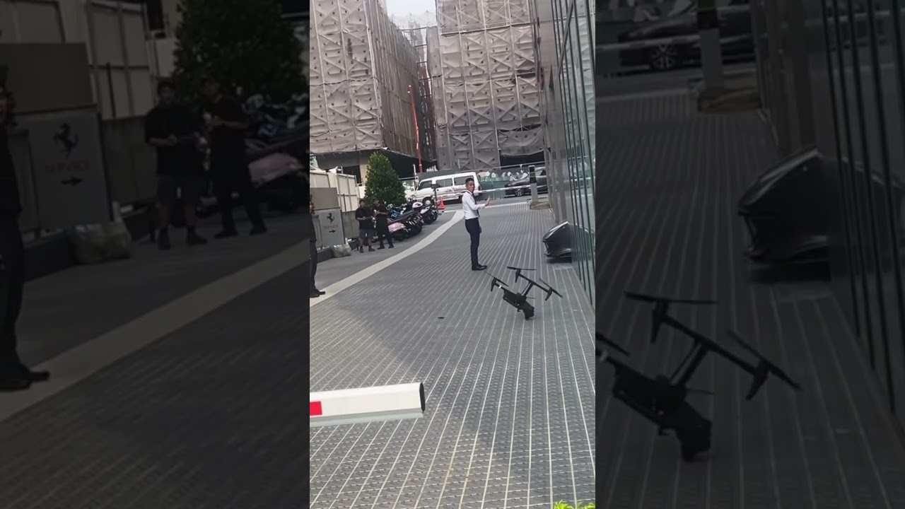 DJI inspire 3 crash🤯