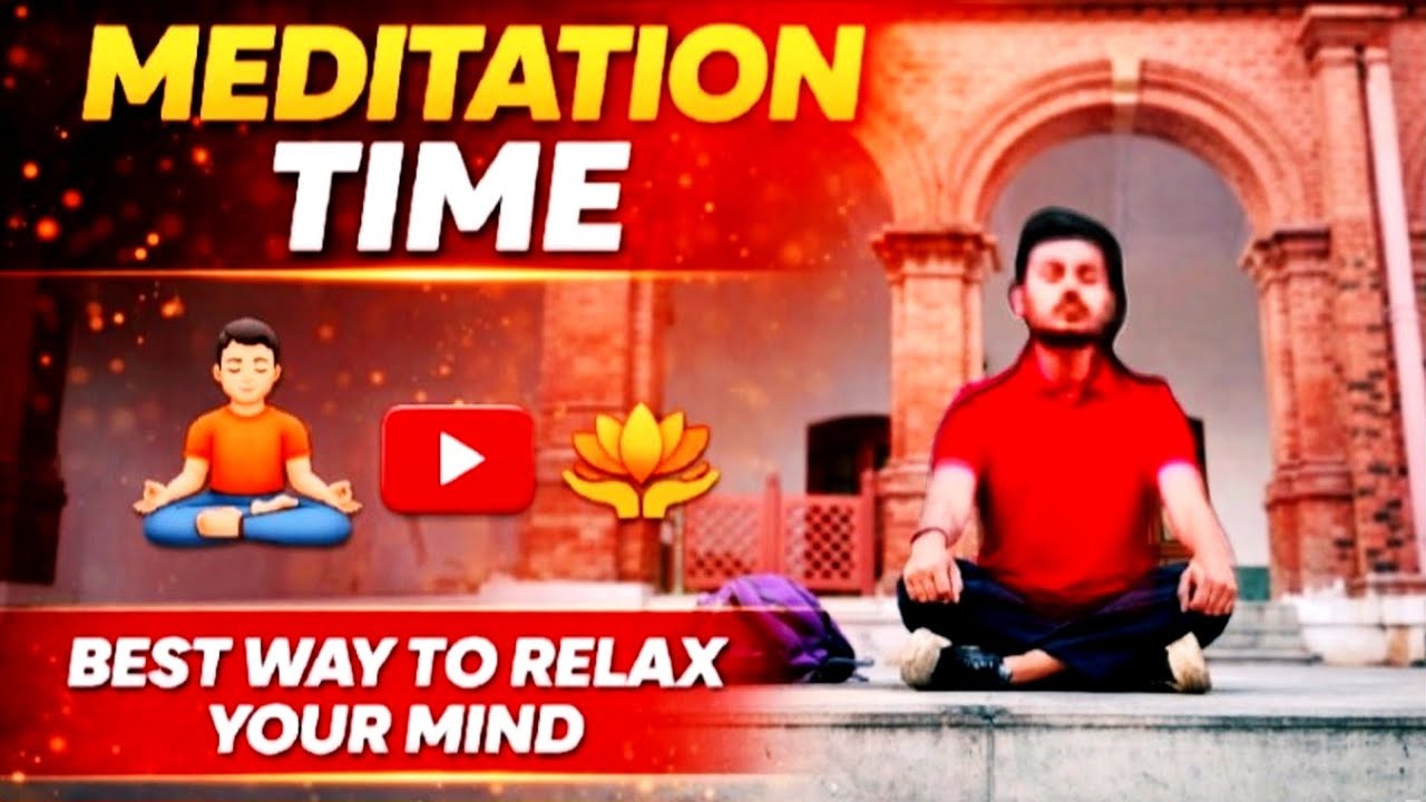 🎯 Meditation Time Vlog 🧘‍♂️ | Best Way to Relax Your Mind | Daily Routine Vlog #Monuvlog_(sita ram)