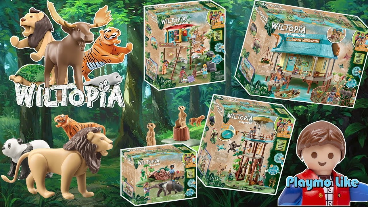 NOUVAUTES PLAYMOBIL WILTOPIA