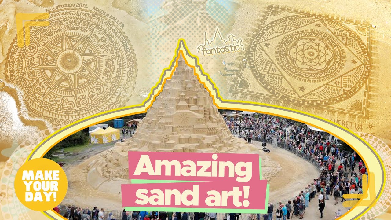 Amazing sand art | Make Your Day