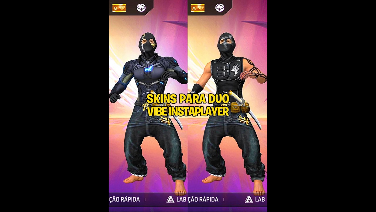 skins para duo vibe instaplayer #shortsff