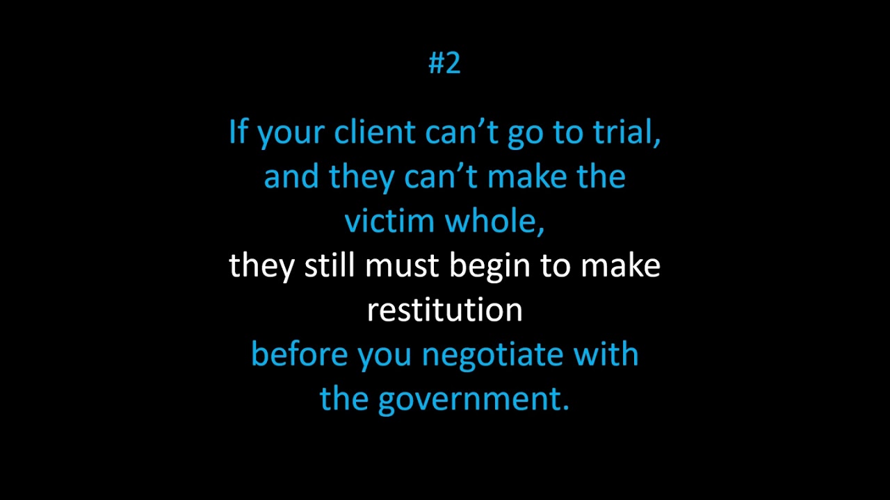 NACDL The Three Most Persuasive Arguments at Sentencing