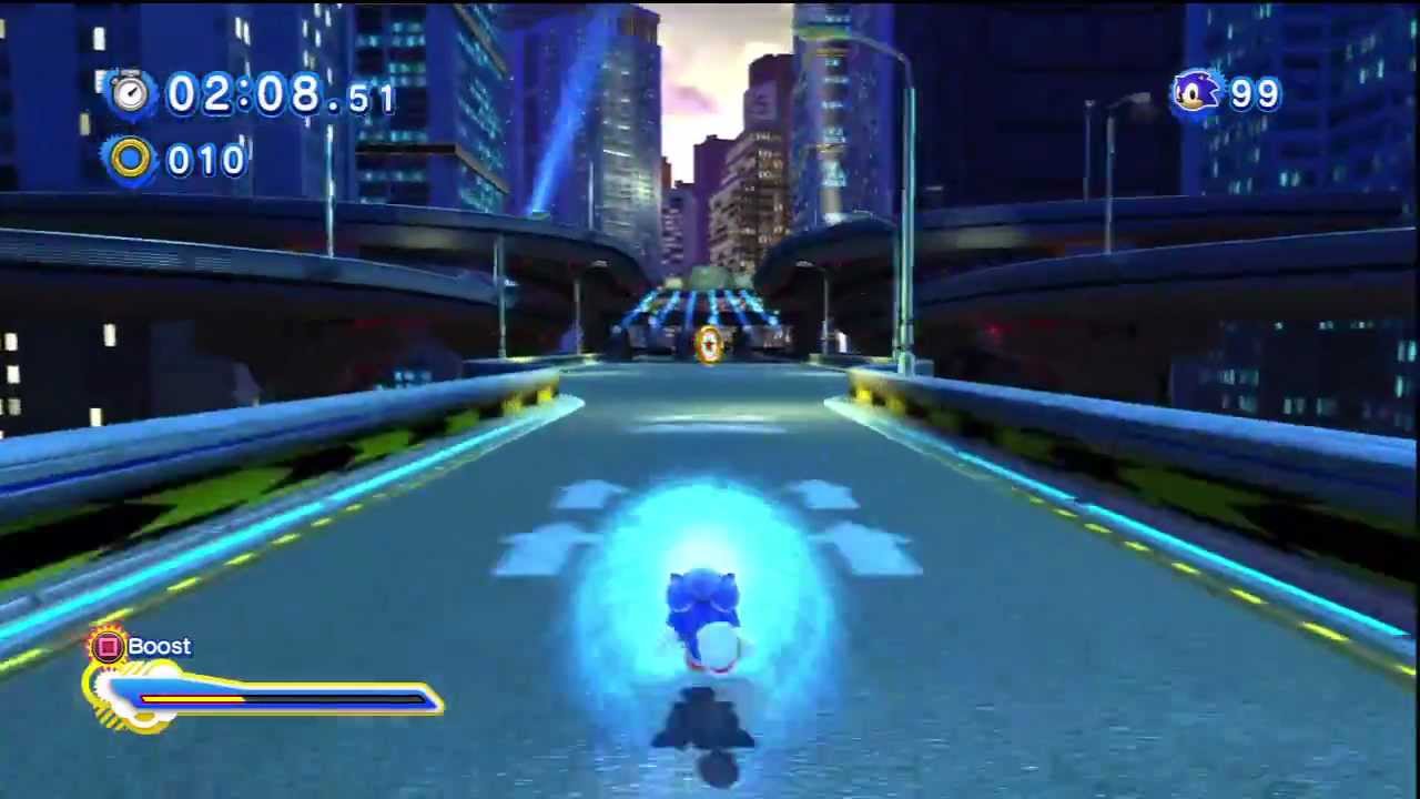 Sonic Generations - Speed Highway Act 2 (Let The Speed Mend It song)