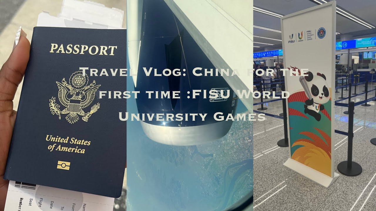 Travel Vlog: China for the first time | FISU World University Games