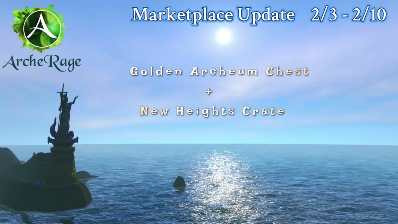 Archerage marketplace update 2/3- 2/10
