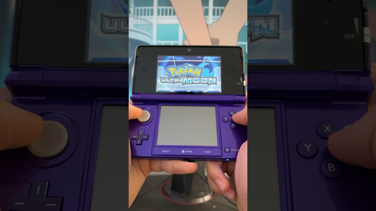 Pok&eacute;mon Ultra Moon on the 3DS! #pokemon #nintendo3ds