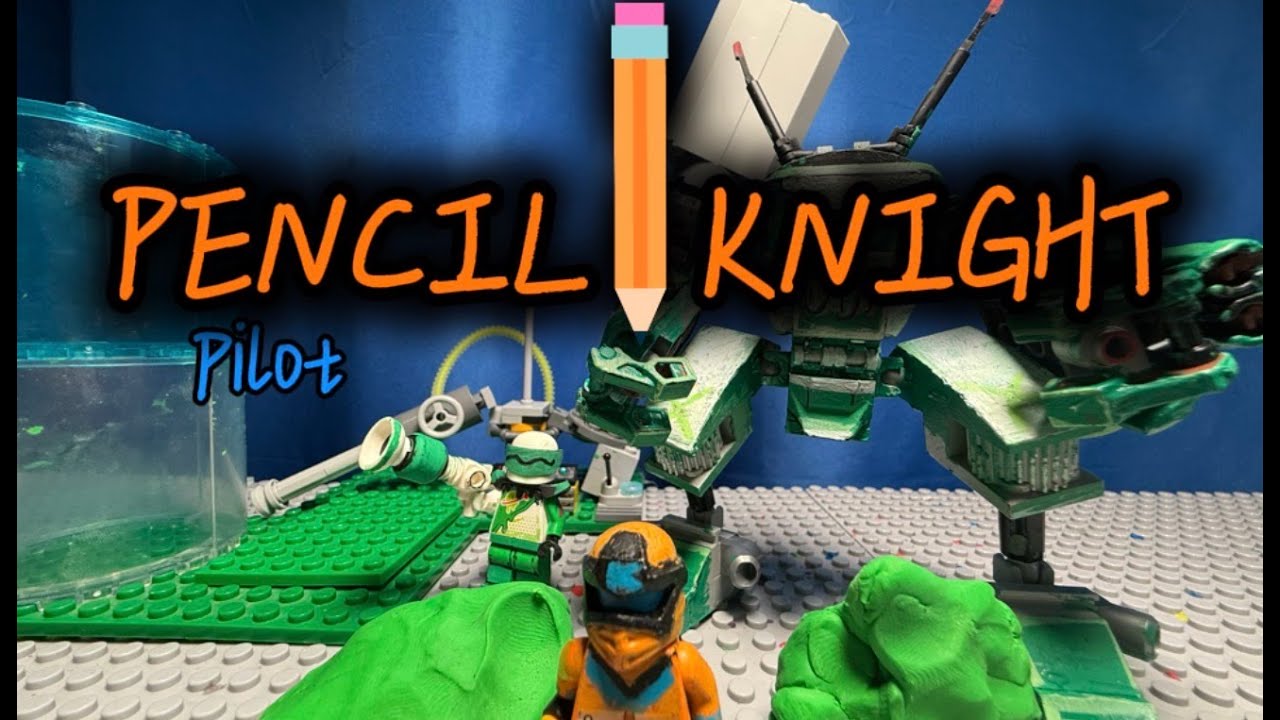 LEGO Карандаш ✏️️ Рыцарь (ПИЛОТ)