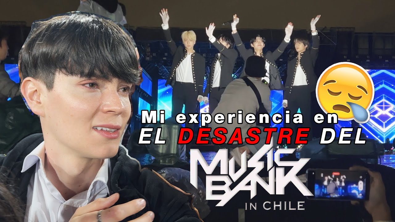 Mi (devastadora) experiencia en el Music Bank en Chile 🏟️🎶 || VLOG 📹