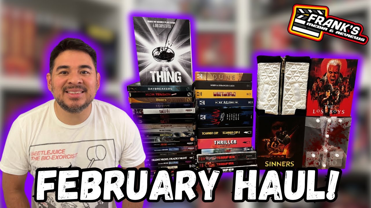 February Physical Media Haul! | One Clicks, Steelbooks, Limited Editions!