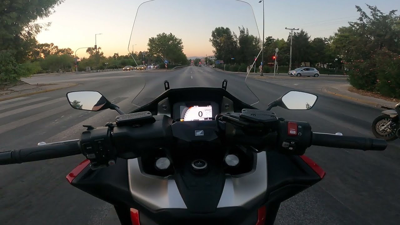 Riding motoPOV: HONDA FORZA 750 scooter 2023 model