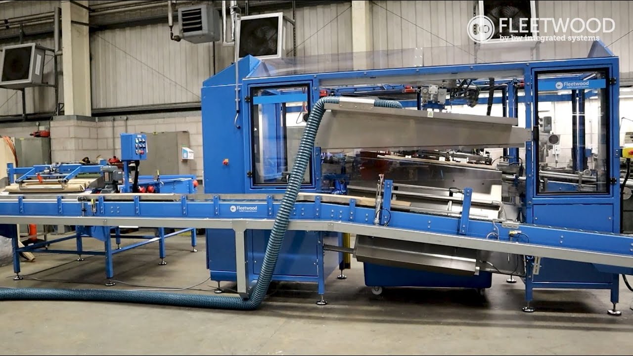 Fleetwood ALF 130 Automatic Lid Feeder with Optional Bag Depalletizer Infeed - Aluminum Beverage End