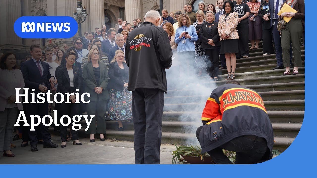 Victorian government makes historic apology to Aboriginal people | ABC NEWS