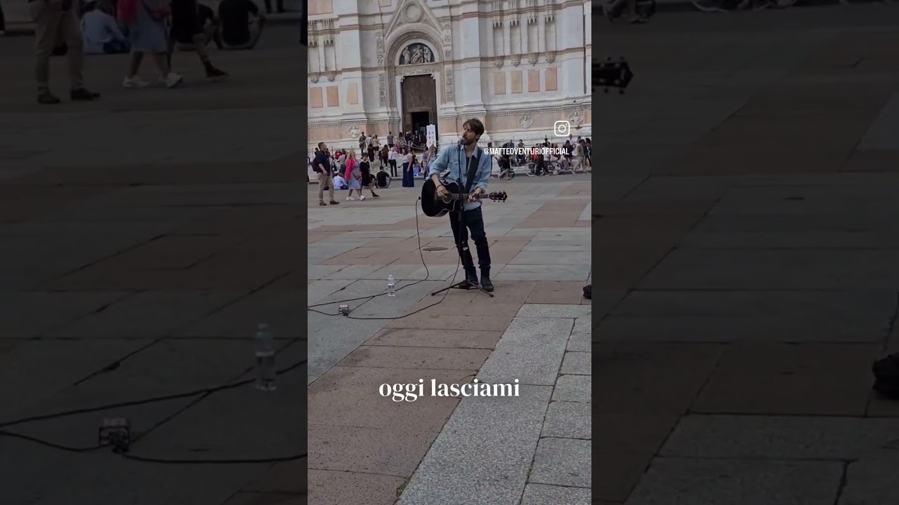 Live Busker Bologna Matteo Venturi  - Piazza Maggiore #bologna #piazzamaggiore #matteoventuri